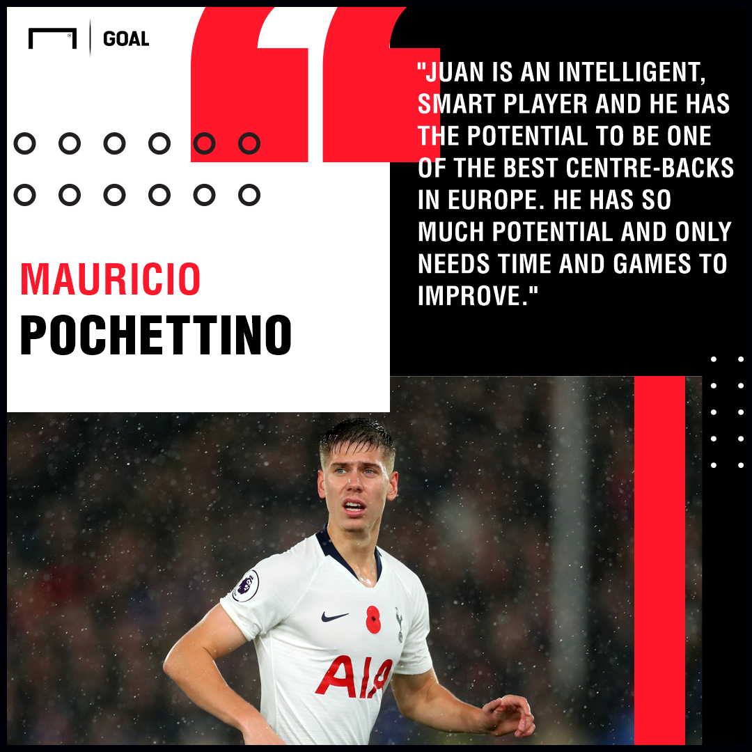  Juan Foyth Pochettino Tottenham PS 