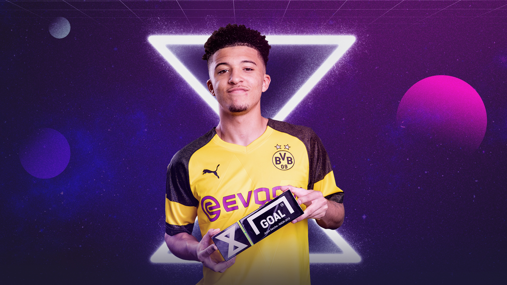 Jadon Sancho, winner of NxGn 2019, WIDE