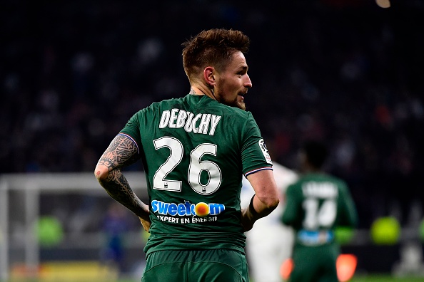 Maillot Extérieur saint etienne Mathieu DEBUCHY Maillot Extérieur saint etienne Mathieu DEBUCHY