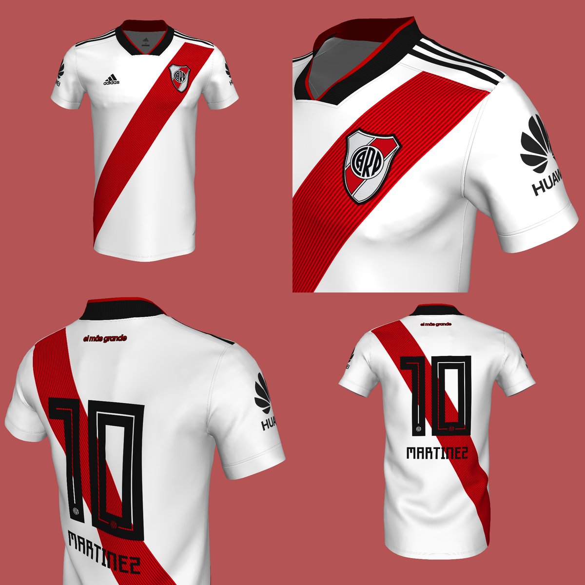 Nueva camiseta River temporada 2018 2019