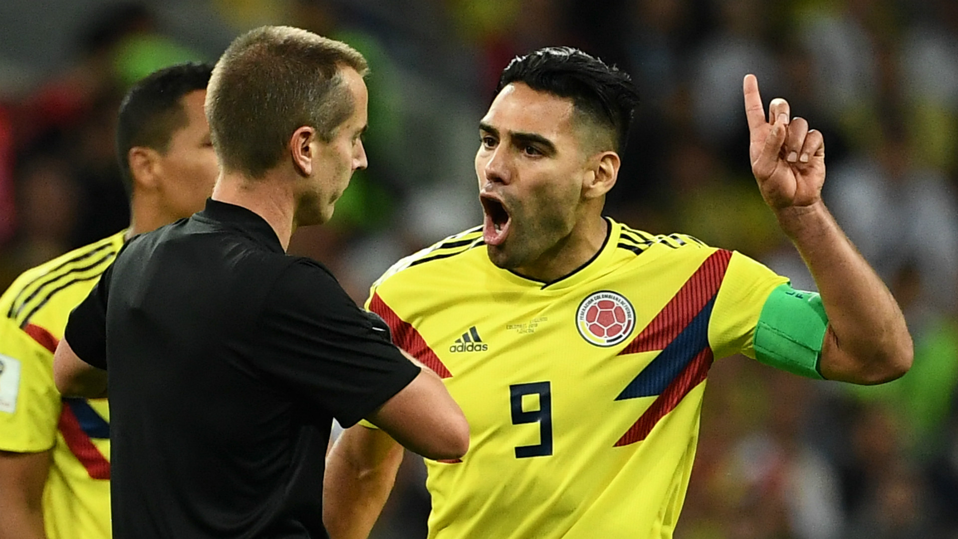 Falcao slams 'shameful' referee for 'favouring' England against Colombia