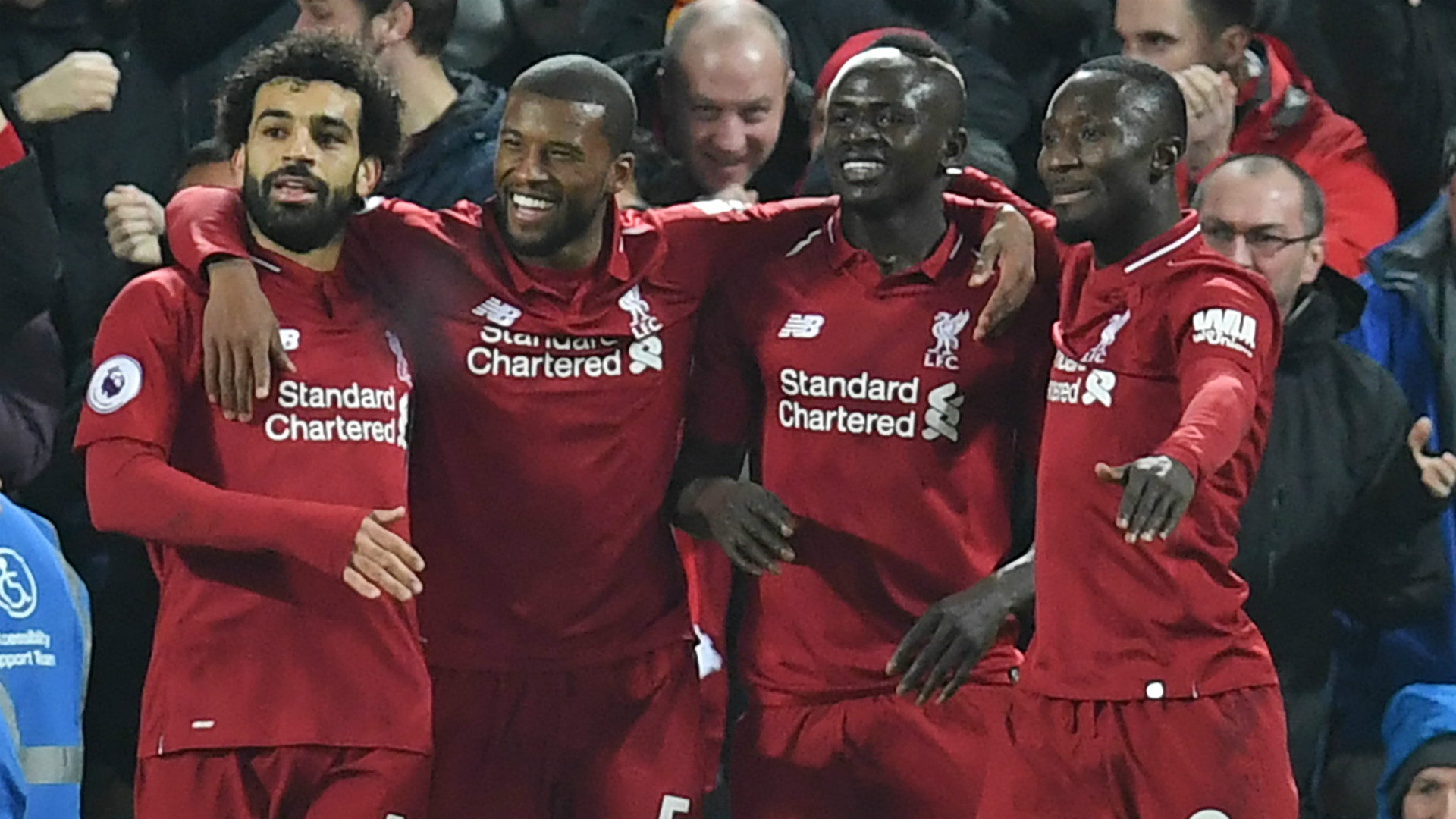 Liverpool celebrate 2018-19