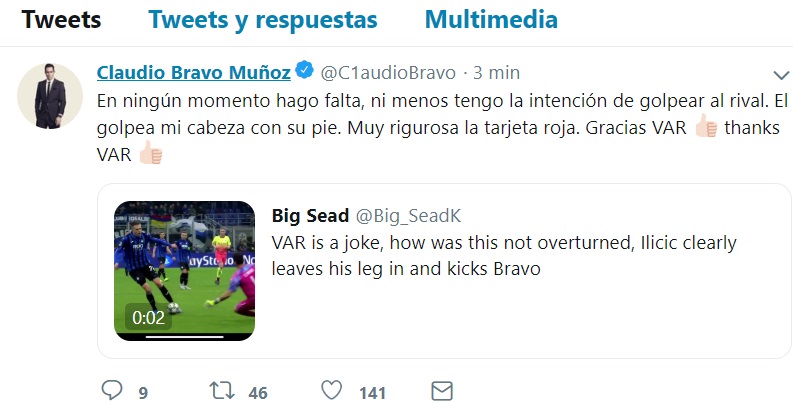 Claudio Bravo EMBED