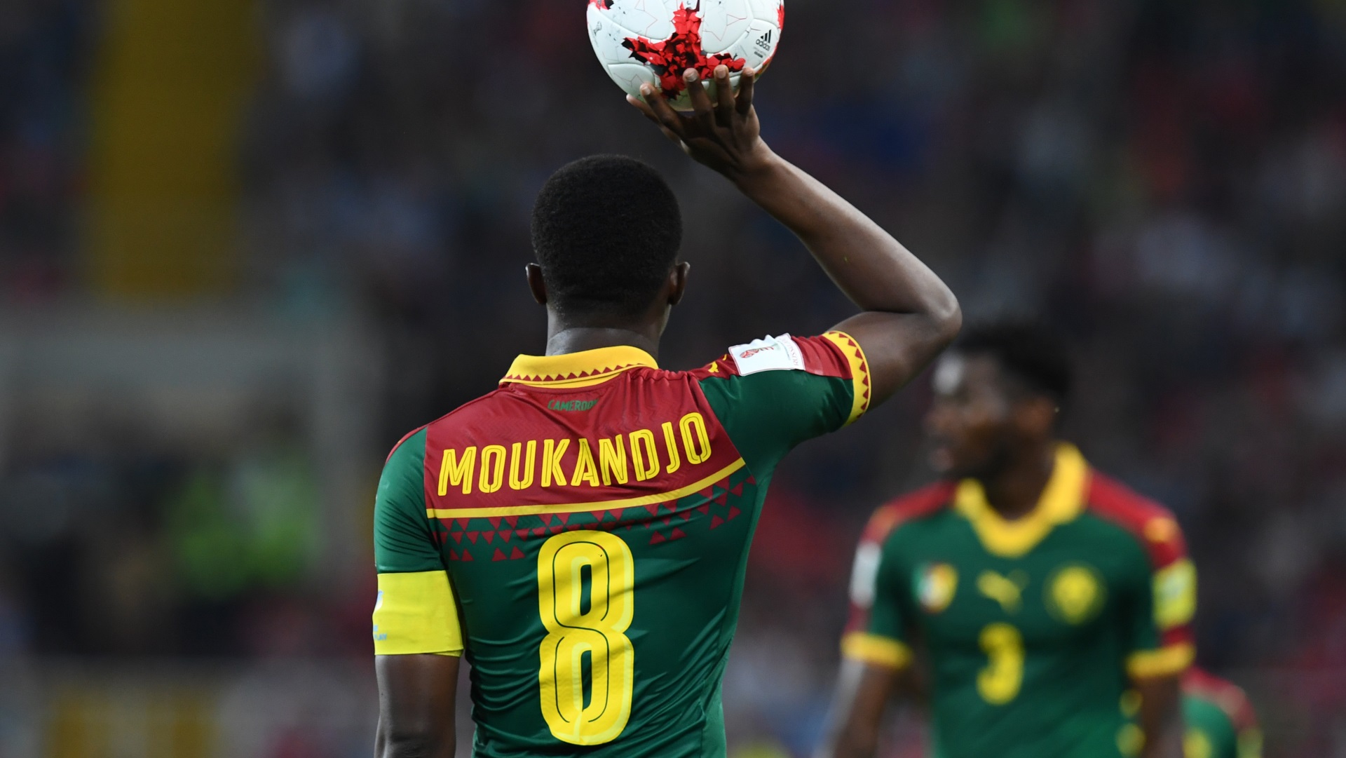 Benjamin Moukandjo of Cameroon