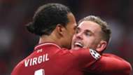 Virgil van Dijk Jordan Henderson Liverpool 2018-19