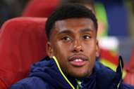Alex Iwobi Arsenal bench