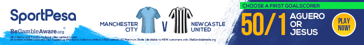 Manchester City v Newcastle SportPesa offer