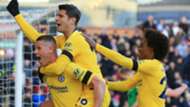 Ross Barkley Alvaro Morata Willian Chelsea 2018-19