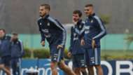Benedetto Messi Icardi Seleccion argentina Entrenamiento 29082017