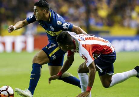 Resultados y posiciones del grupo de Boca y Junior