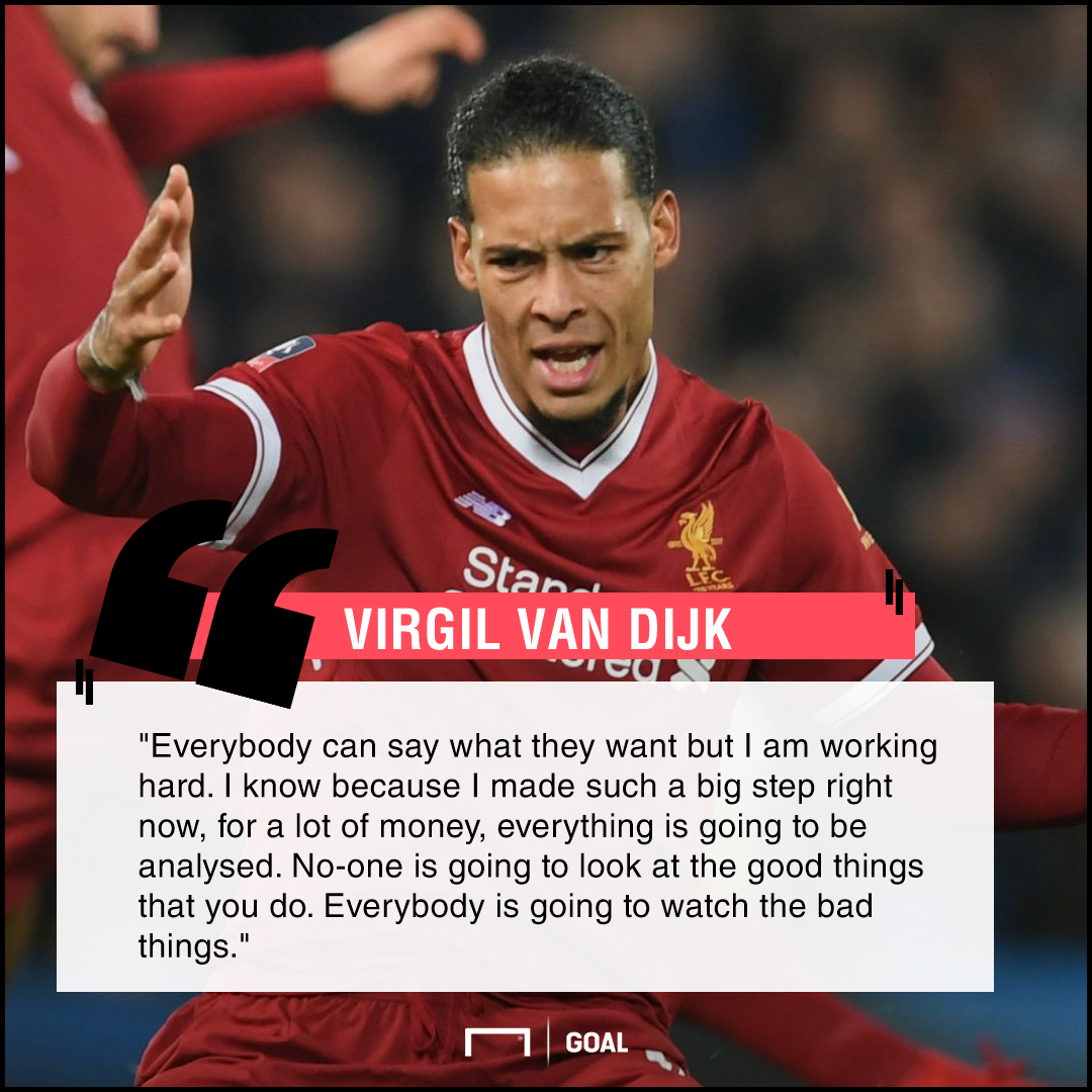 Virgil Van Dijk Ignoring Critics After Record-breaking £75m Liverpool ...