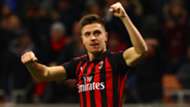 Piatek AC Milan Napoli