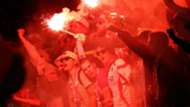 Koln fans Arsenal