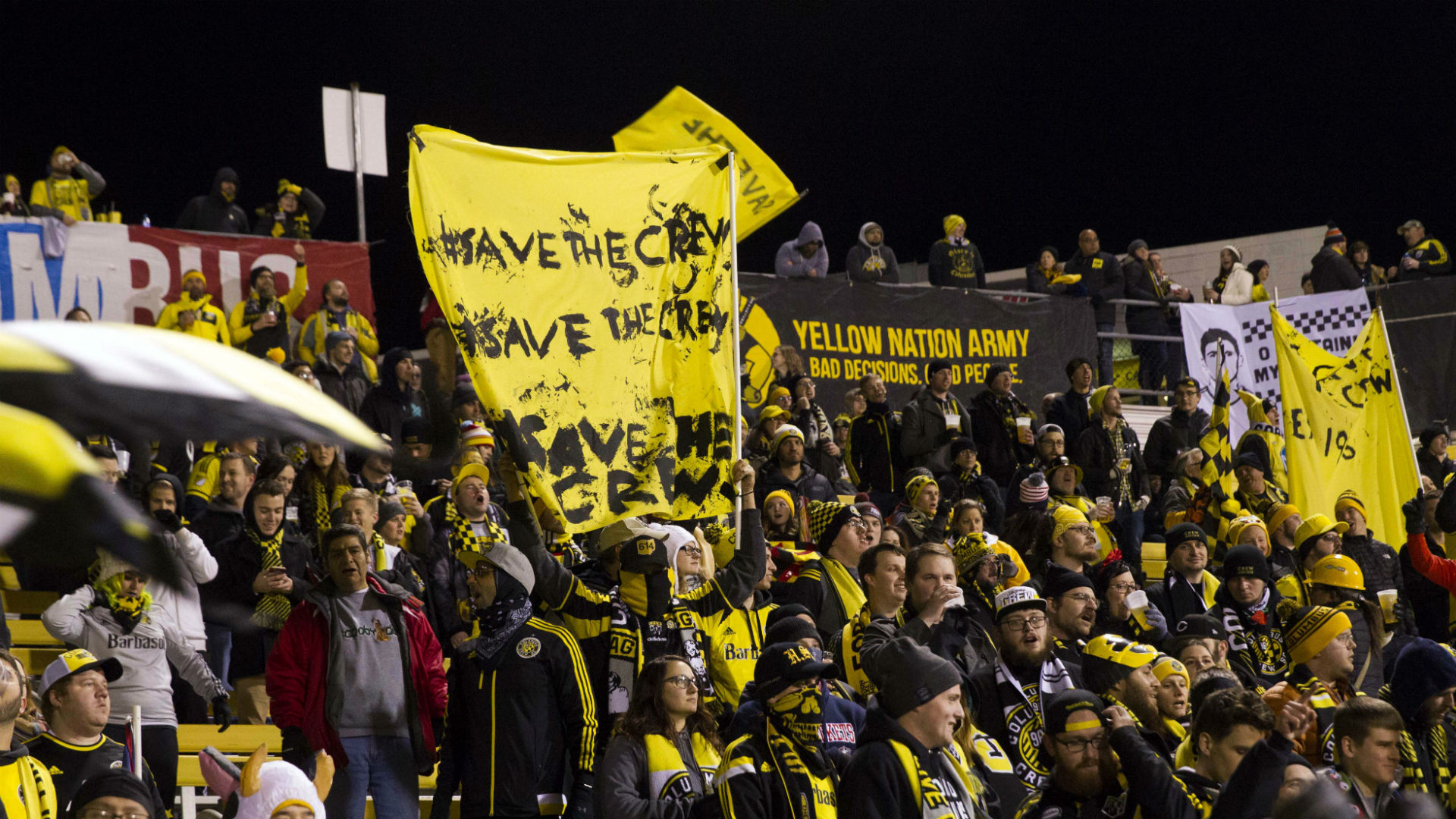 Columbus Crew fans use East semifinal to send message to ownership