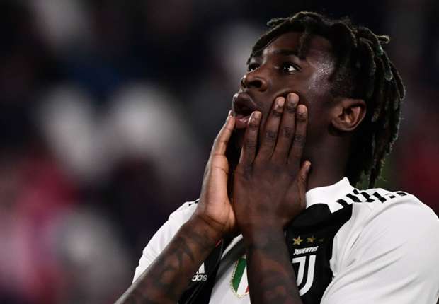 juventus news: moise kean steps into cristiano ronaldos shoes