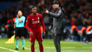Gini Wijnaldum Jurgen Klopp 2018