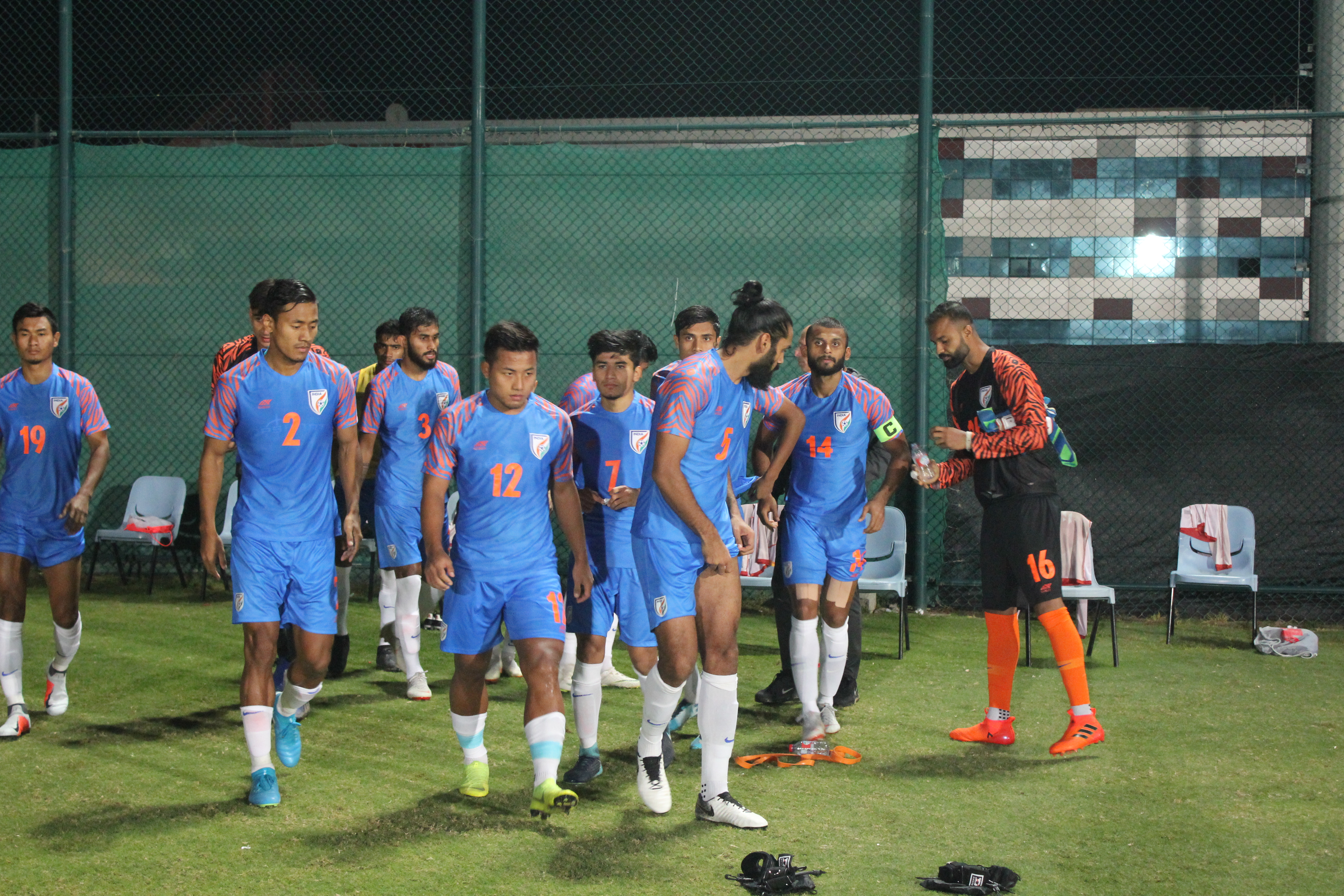 India National Team practice game