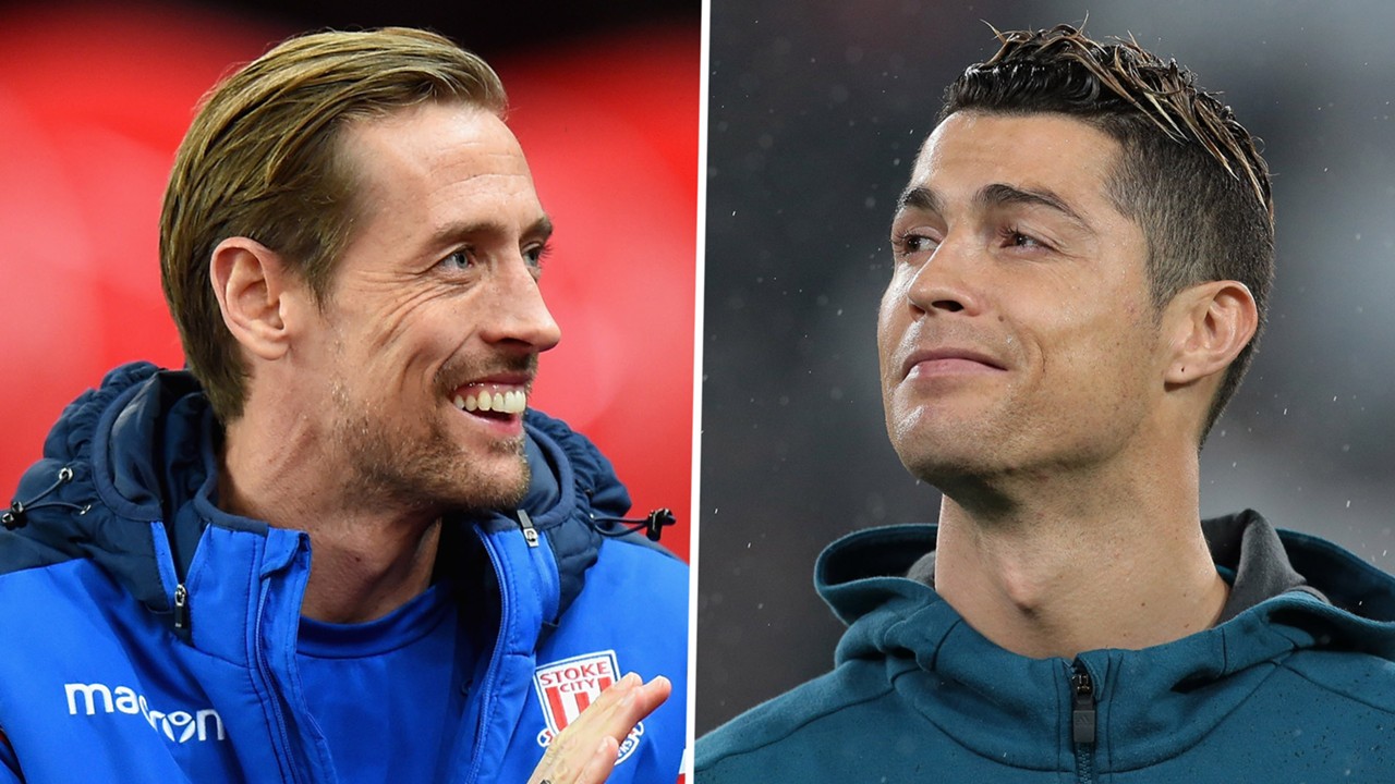 Real Madrid News Peter Crouch Jokingly Offers Overhead Kick Goal