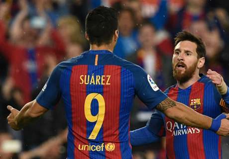 Messi, Luis Suárez et les dix