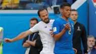 Thiago Silva Brazil vs Costa Rica World Cup