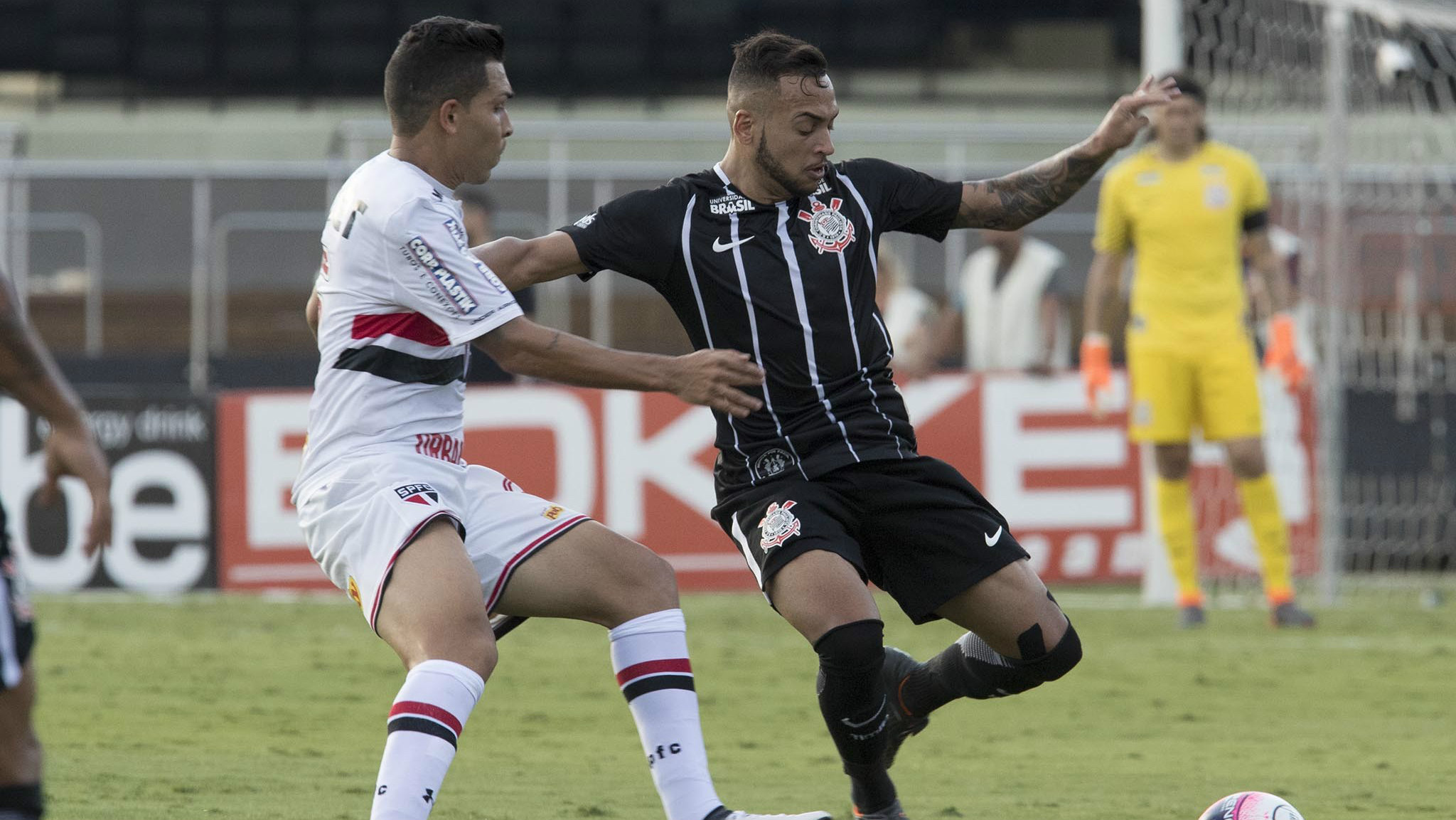 Maycon e Petros - Corinthians x São Paulo - 25/03/2018