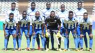 AFC Leopards squad v Gor Mahia.