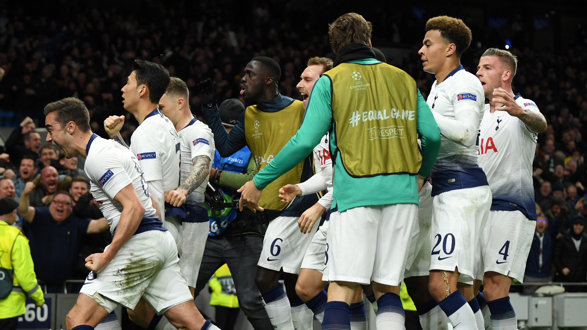 Tottenham vs Manchester City, UCL 2018-19