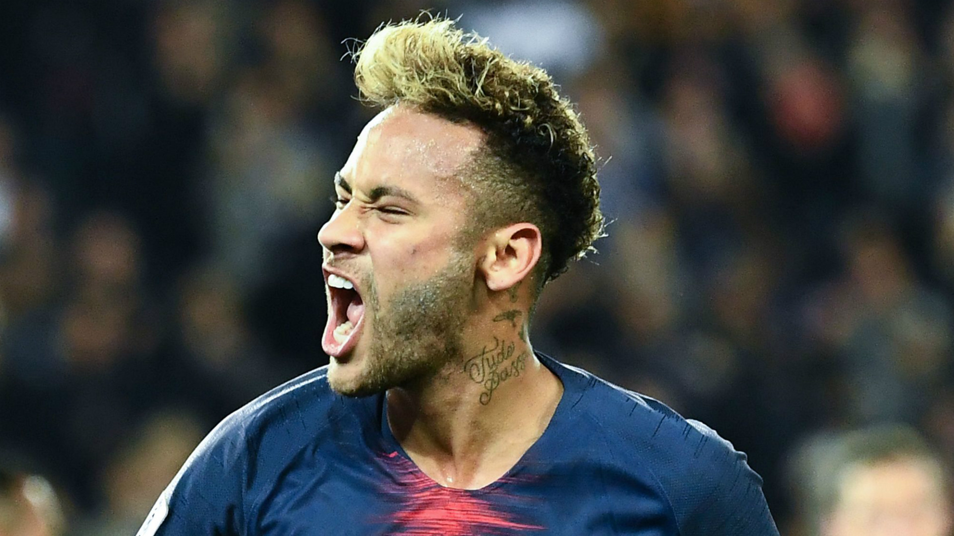Neymar turns on style with hat-trick in PSG stroll