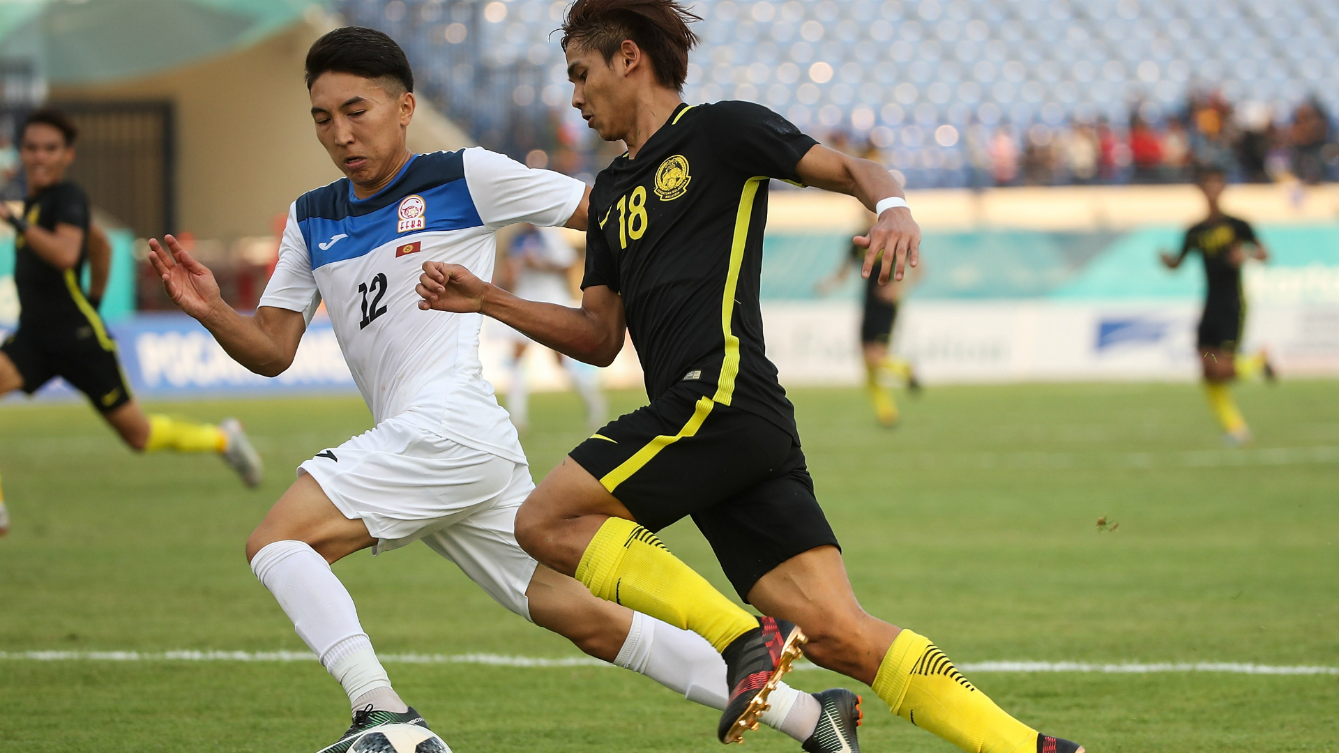Akhyar Rashid，马来西亚U23，吉尔吉斯斯坦U23