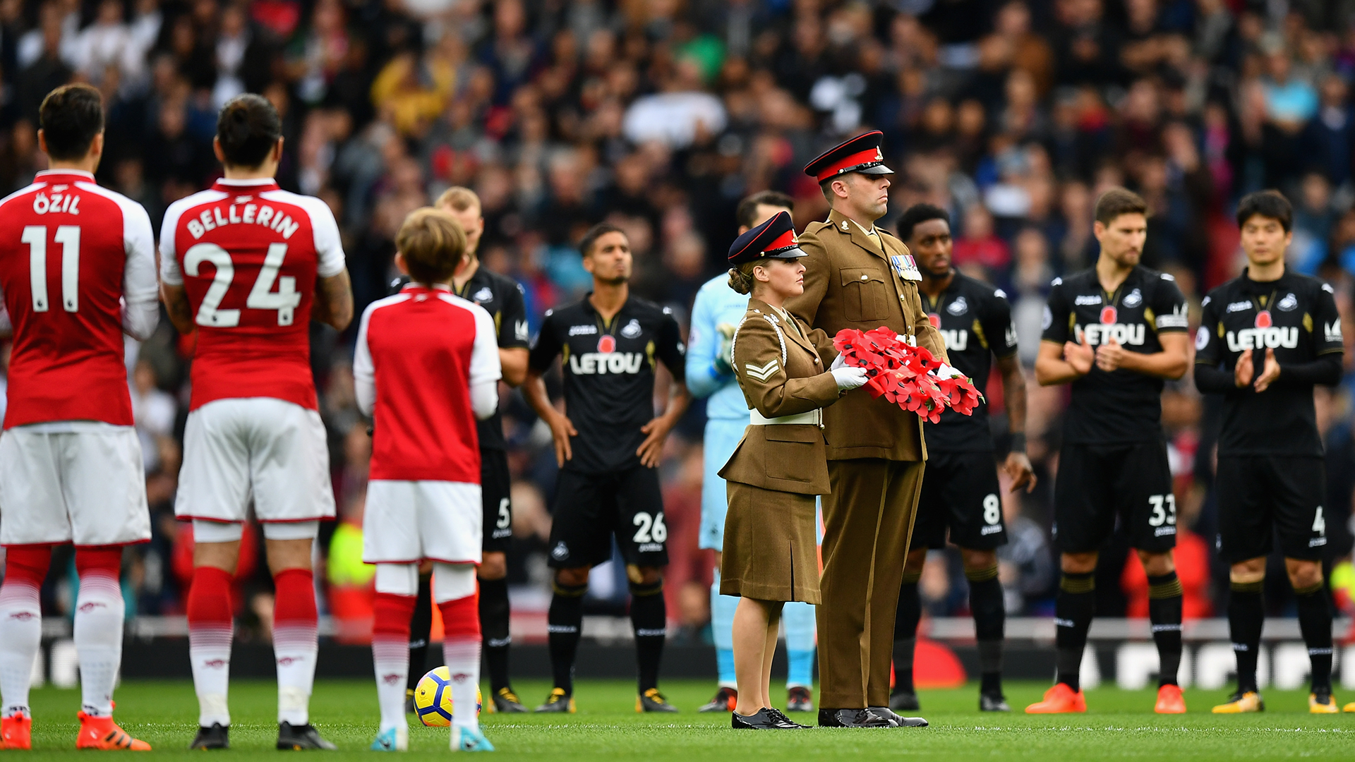 premier league the poppy why do uk players managers