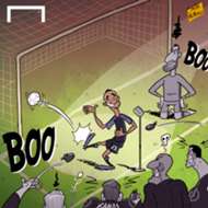 Cartoon Danilo's own goal