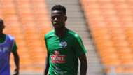 Phakamani Mahlambi during the South Africa Training