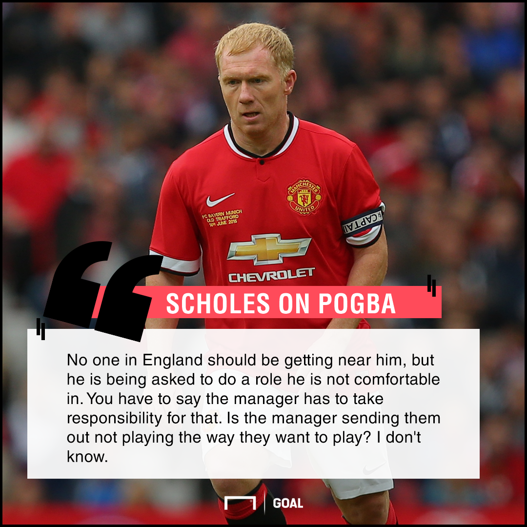 Paul Scholes quote - Paul Pogba