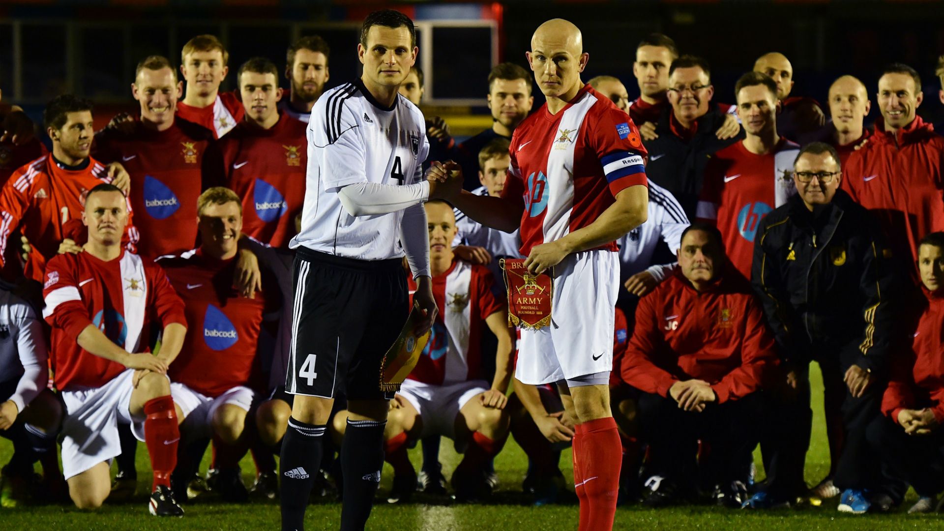 christmas truce game keith emmerson british army alexander hess bundeswehr 2014 - Football Games On Christmas christmas truce game keith emmerson british army alexander hess bundeswehr 2014 - Football Games On Christmas