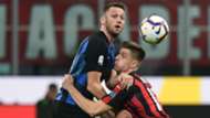 Piatek De Vrij Milan Inter Serie A