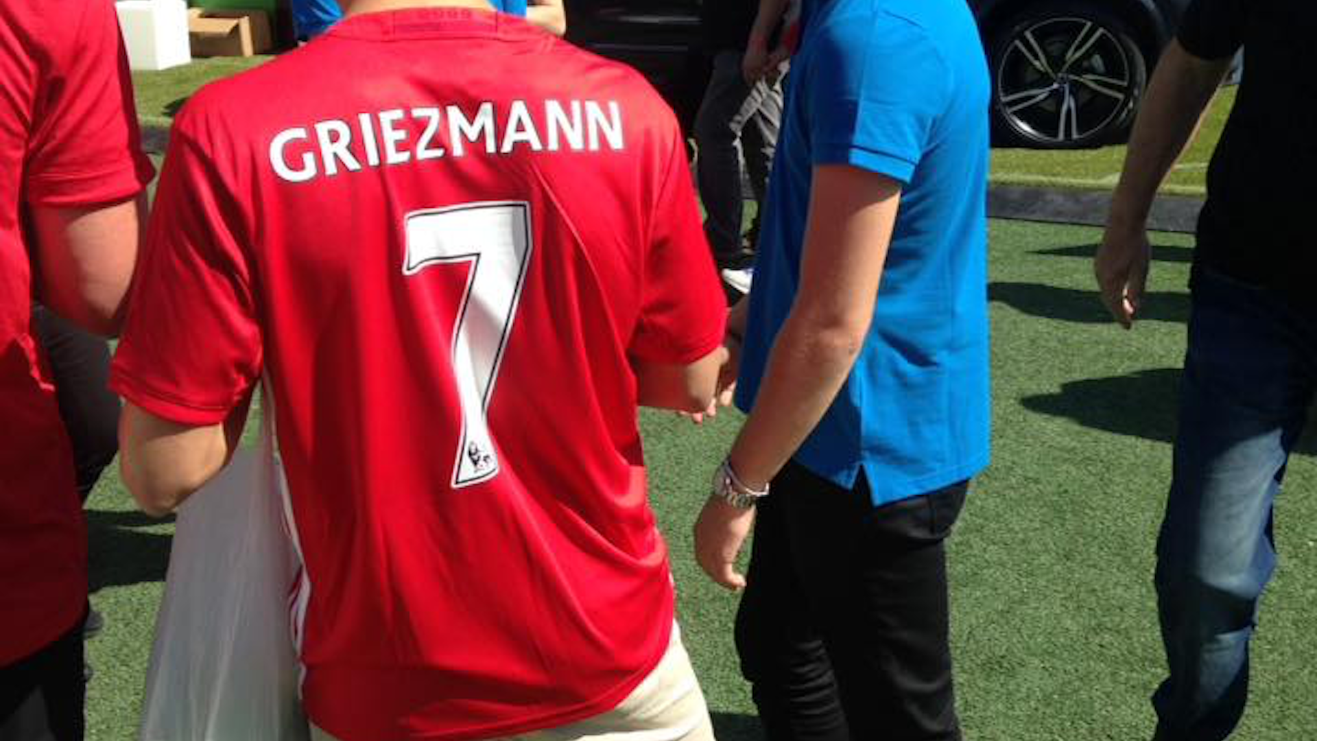 Griezmann camiseta Manchester United