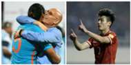 China vs India collage