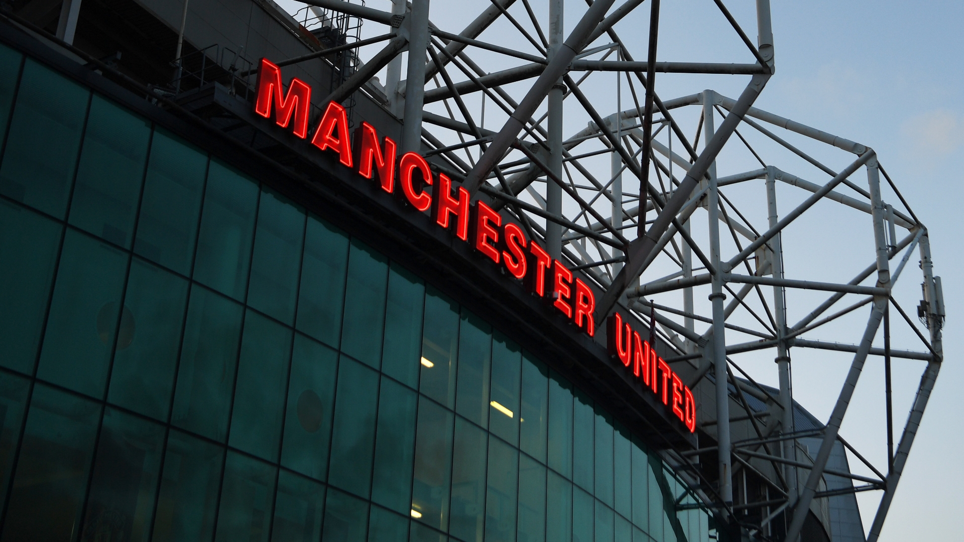 Old Trafford stadium view