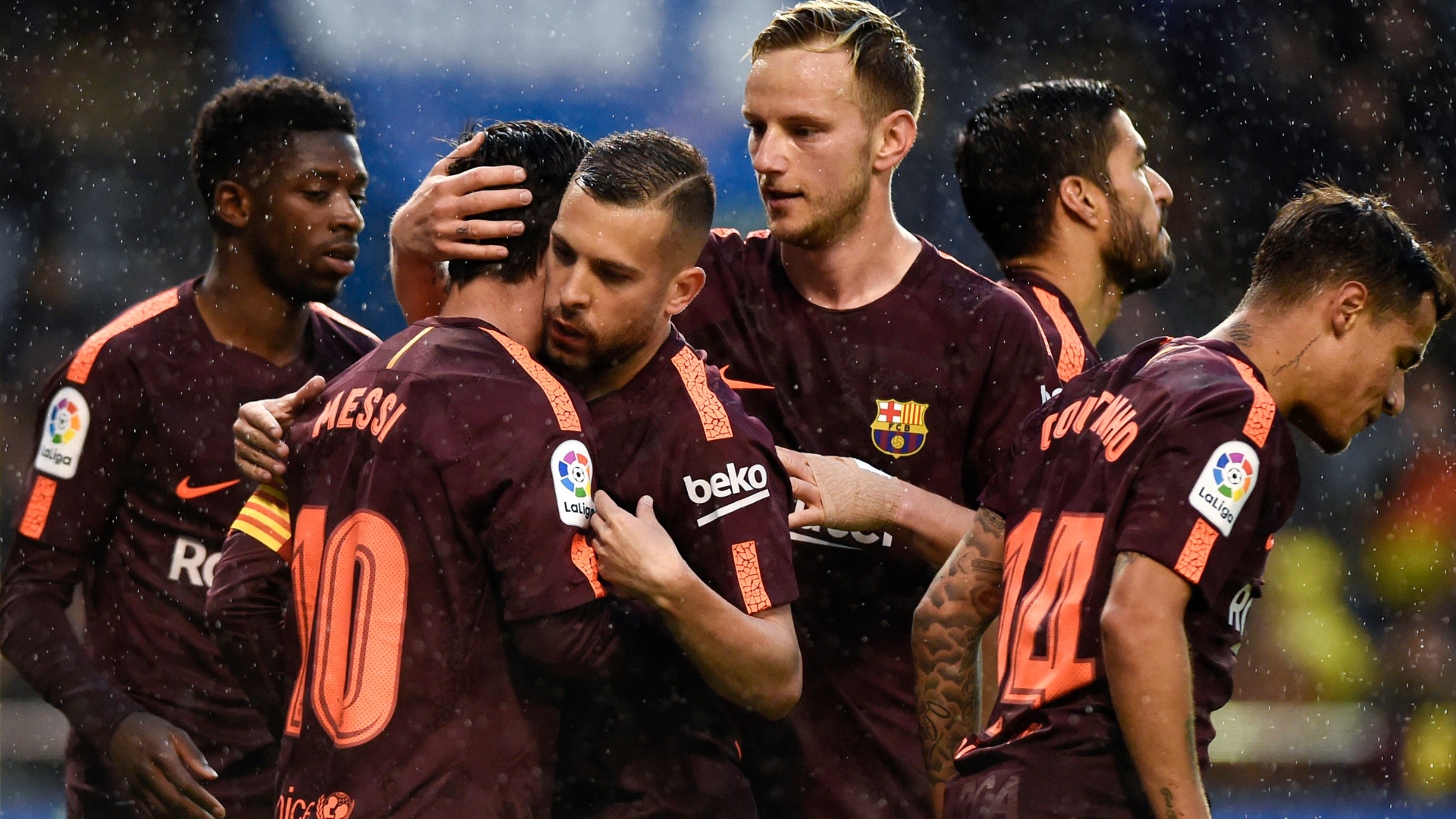 Barcelona celebrate