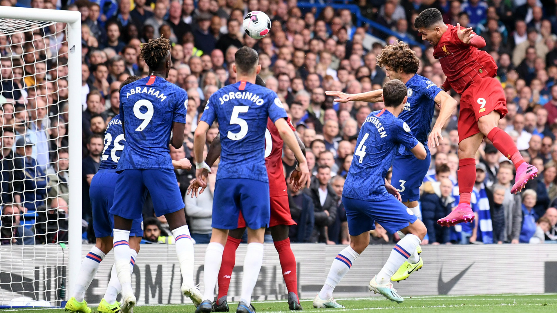Roberto Firmino Chelsea vs Liverpool 2019-20