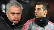 Jose Mourinho, Henrikh Mkhitaryan, Man Utd
