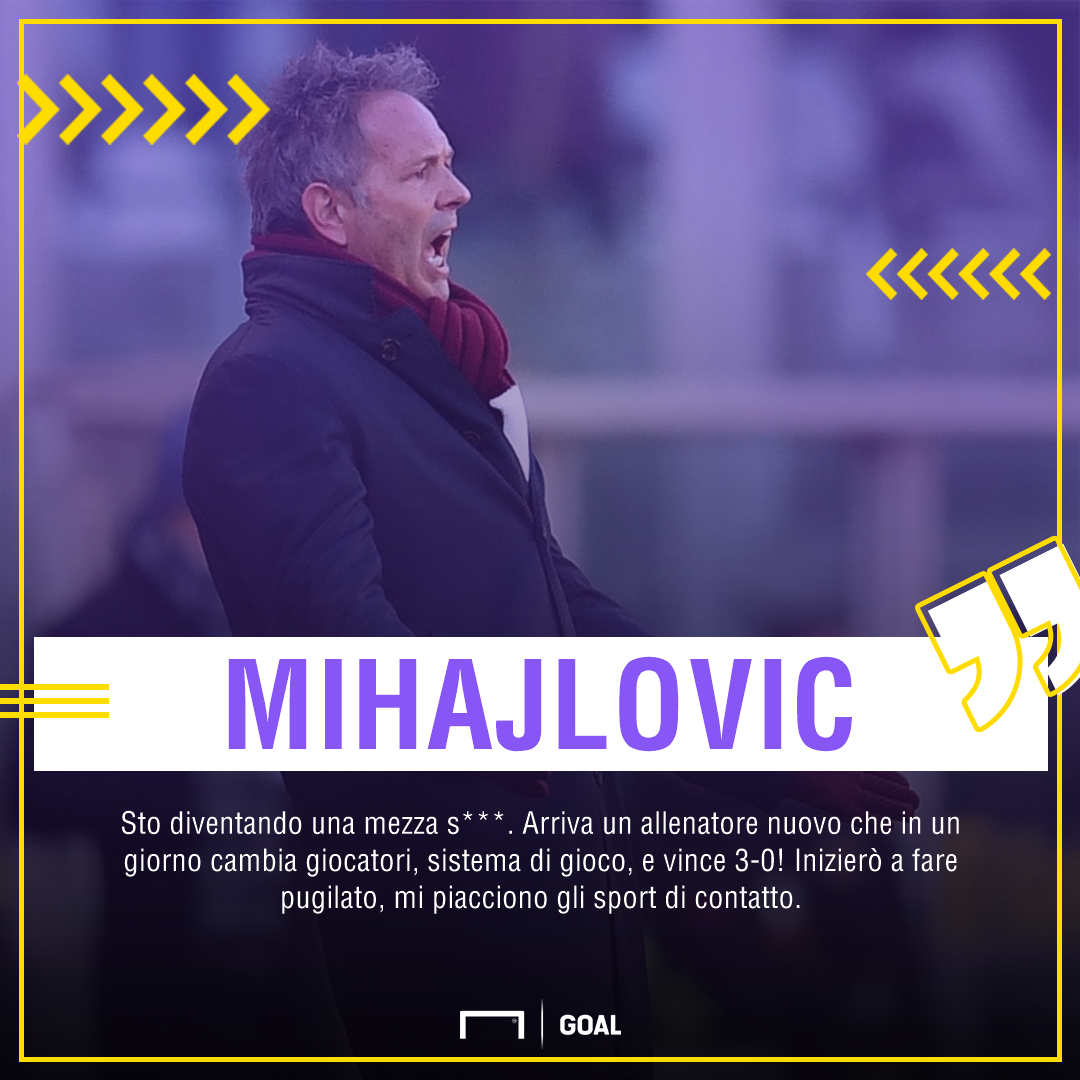 Mihajlovic torna a parlare: Mihajlovic torna a parlare: