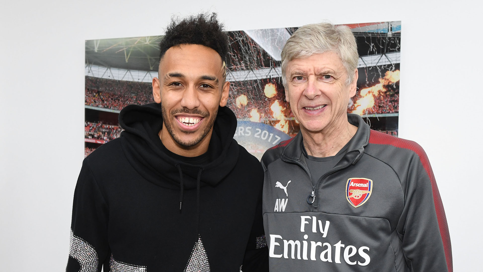 Image result for 'Arsenal stagnated under Wenger' - Aubameyang excited by Emery era