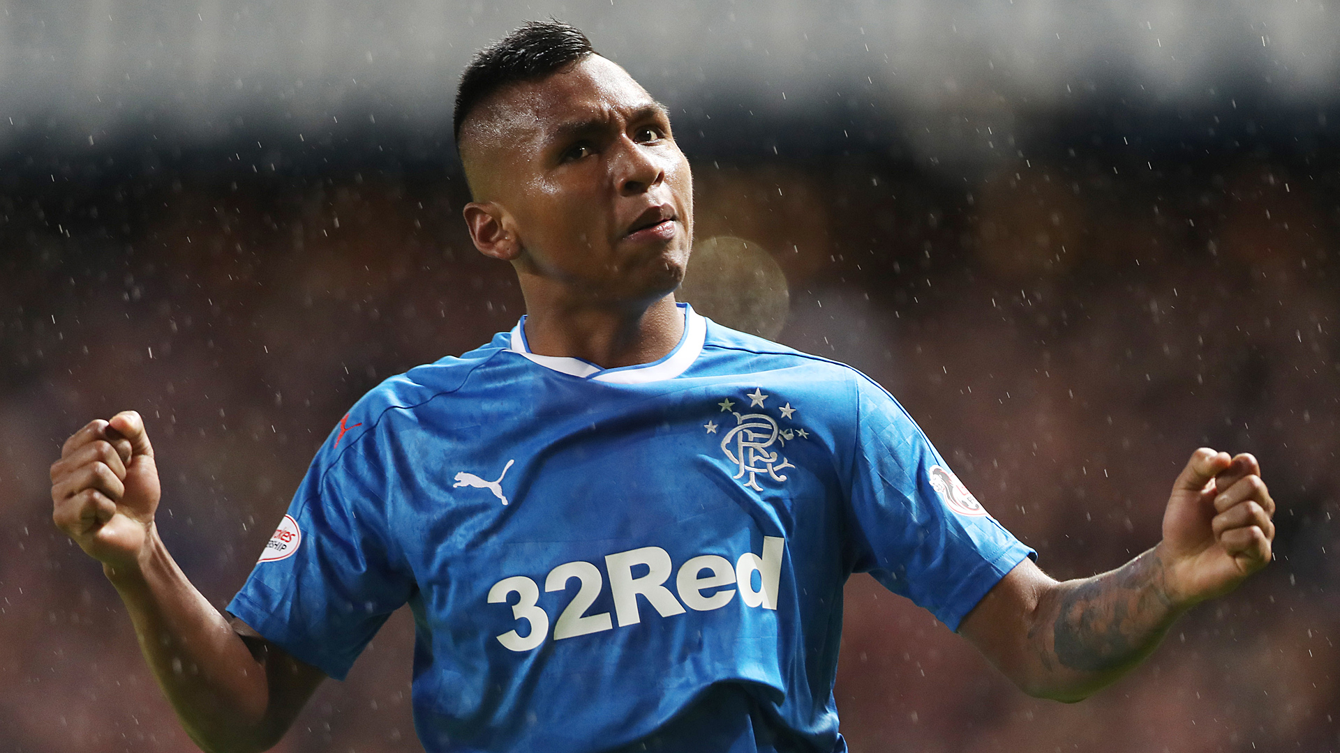 Glasgow Rangers Alfredo Morelos