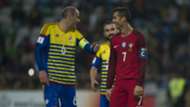 Ildefons Lima Cristiano Ronaldo Andora Portugal