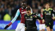 Cheikhou Kouyate West Ham Eden Hazard Chelsea