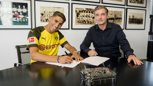Achraf Hakimi wechselt von Real Madrid zu Borussia ...