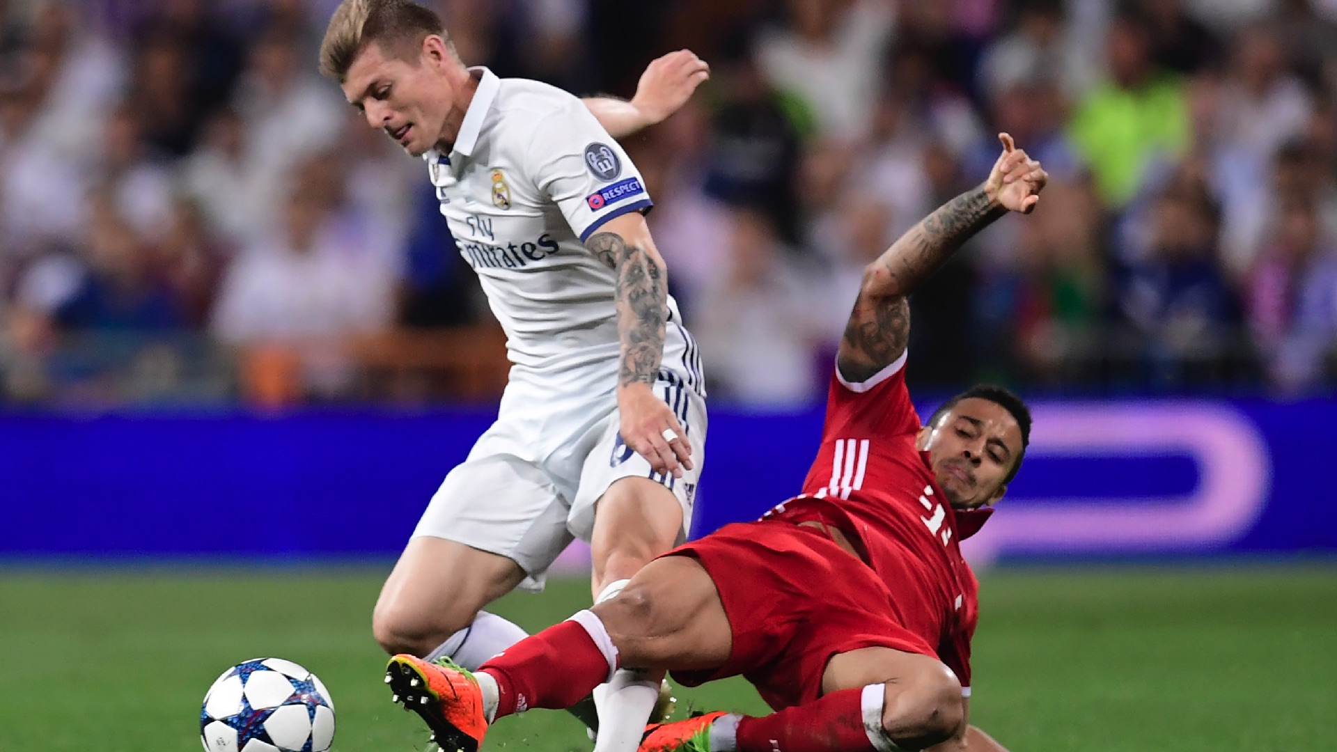 madrid v bayern münchen 赛事战报, 2017/4/18, 欧洲联赛冠军杯