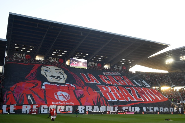 Le Stade Rennais à l'honneur dans la série 'La Casa de Papel' Le Stade Rennais à l'honneur dans la série 'La Casa de Papel'