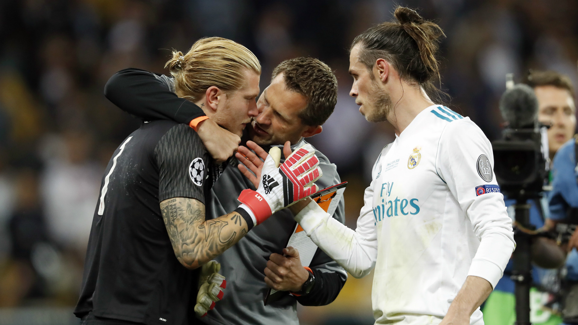 Loris Karius Gareth Bale Liverpool Real Madrid 2017-18